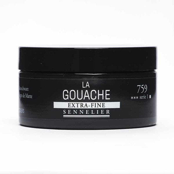 photo-Gouache - Extra-fine - Vert olive - 813 - Sennelier - Pot de 100ml - Beaux-arts