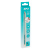 photo - Crayon graphite - HB - Bleu ciel - Mine infinie - Ne se taille pas - Facile à effacer - Apli