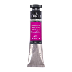 photo-Gouache - Extra-fine - Pourpre hélios - 671 - Tube de 21ml - Sennelier