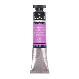 photo-Gouache - Extra-fine - Rose de quinacridone - 658 - Tube de 21ml - Sennelier