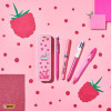 Set d'écriture - Stylo roller + porte-mines + stylo bille 4 couleurs + surligneur - Rose - Bic - Summer Collection
