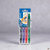 Etui De 4 Stylos Frixion - Assortiment - Pointe Moyenne 0.7Mm - Pilot