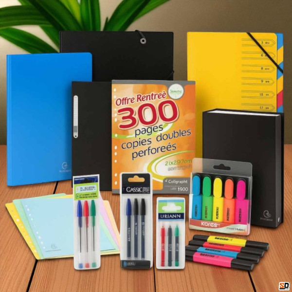 Pack fournitures scolaires lycée – Complet - Liste scolaire – 2nd/1ere/Terminale