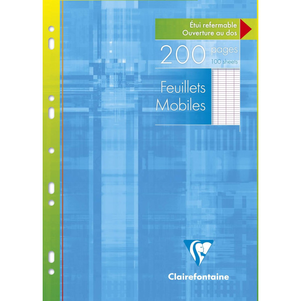 photo - Copies simples - Blanche - Grand carreaux - A4 - 100 feuilles - Clairefontaine