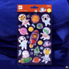 Gommettes - Stickers - Fête des animaux - 21 pièces - Apli Kids
