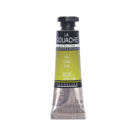photo-Gouache - Extra-fine - Or - 028 - Tube de 10ml - Sennelier