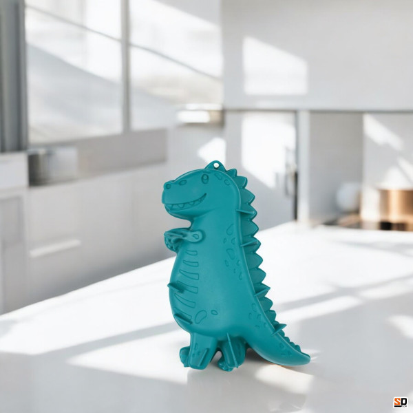 Moule à gâteau - Dinosaure - Silicone - Cuisine - Pâtisserie - 15x29cm