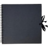 photo-Album de scrapbooking - Album photo - 30x30cm - Noir - Spirales - 40 pages