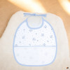 Grand bavoir - Bébé - 6 mois - A broder - Bleu/motif koala - Cadeau naissance