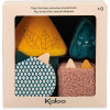 Jeu d'éveil - 4 formes sonores - Dès la naissance - Doux et coloré - Kaloo
