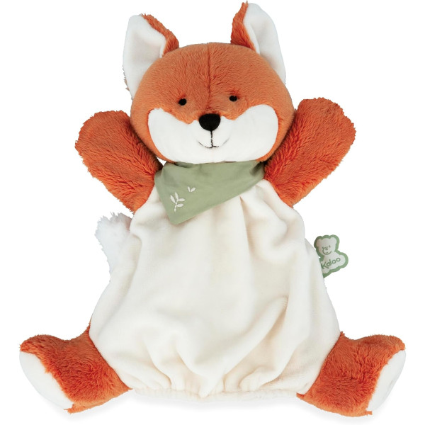 photo-Doudou - Peluche - Marionnette - Renard - Dès la naissance - Kaloo - Paprika