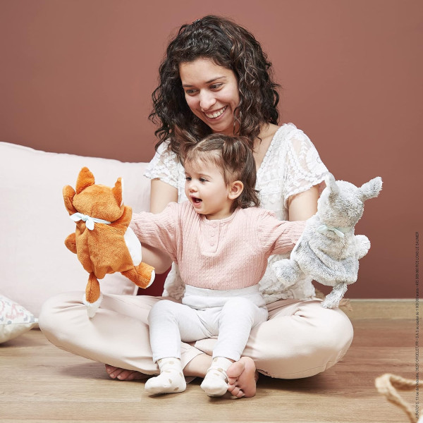 Doudou - Peluche - Marionnette - Renard - Dès la naissance - Kaloo - Paprika
