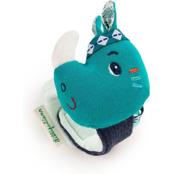 photo-Hochet - Peluche - A attacher au poignet - Dès 3 mois - Lilliputiens - Marius le rhino