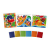 Jeu créatif - Gommettes mosaïque - 3 modèles - Pirate - Dès 5 ans - Janod