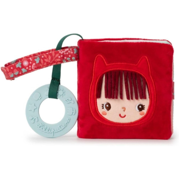 photo-Jeu d'éveil - Imagier chaperon rouge - Avec anneau dentition - Dès 6 mois - Lilliputiens