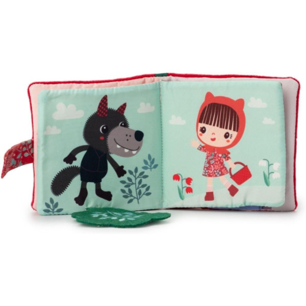 Jeu d'éveil - Imagier chaperon rouge - Avec anneau dentition - Dès 6 mois - Lilliputiens