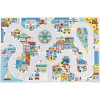 photo-Tapis de jeu - Chambre - Enfant - Ville, voiture - 120x78cm - Dès 2 ans - Janod