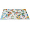 Tapis de jeu - Chambre - Enfant - Ville, voiture - 120x78cm - Dès 2 ans - Janod