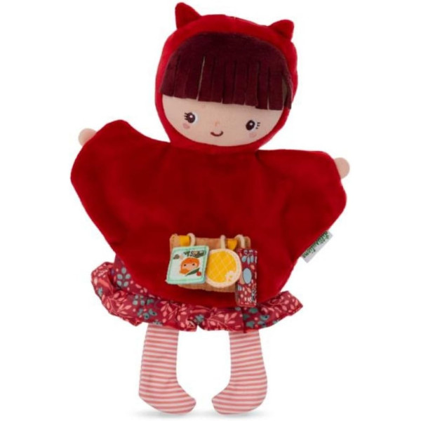 Peluche - Marionnette - Chaperon rouge - Dès 2 ans - Lilliputiens