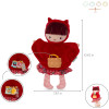 Peluche - Marionnette - Chaperon rouge - Dès 2 ans - Lilliputiens