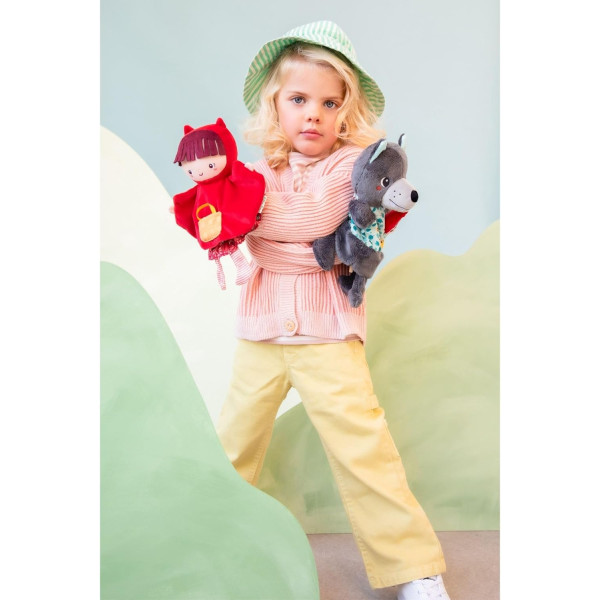Peluche - Marionnette - Chaperon rouge - Dès 2 ans - Lilliputiens