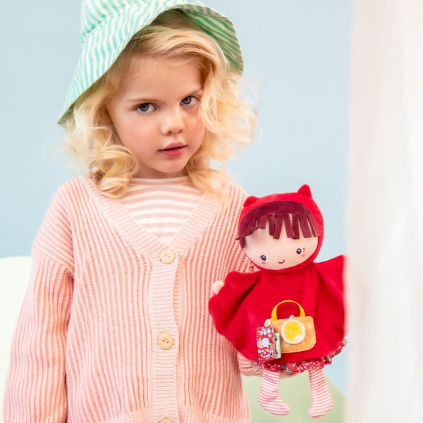 Peluche - Marionnette - Chaperon rouge - Dès 2 ans - Lilliputiens