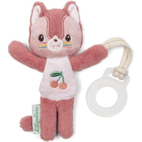 photo-Peluche - Avec attache tétine - Dès la naissance - Jeanne mon amie de la nuit - Lilliputiens