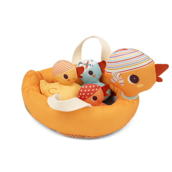 photo-Jouets pour le bain - Maman canard et ses canetons - Dès la naissance - Lilliputiens