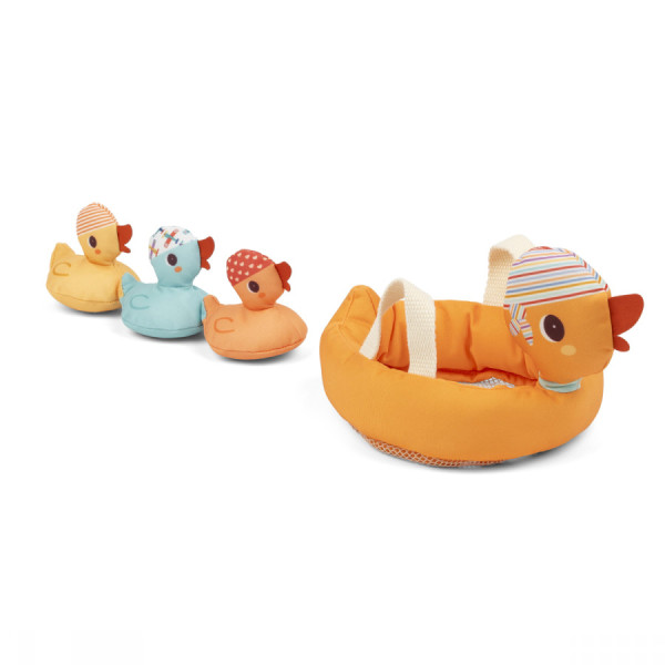 Jouets pour le bain - Maman canard et ses canetons - Dès la naissance - Lilliputiens