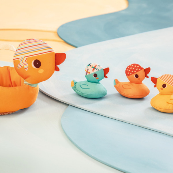 Jouets pour le bain - Maman canard et ses canetons - Dès la naissance - Lilliputiens
