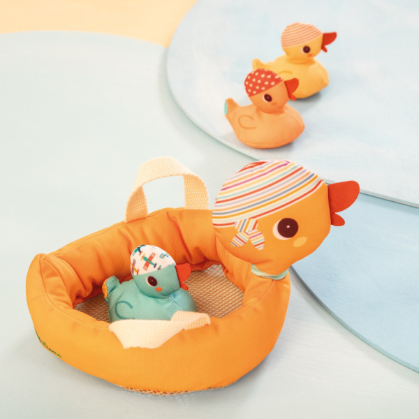 Jouets pour le bain - Maman canard et ses canetons - Dès la naissance - Lilliputiens