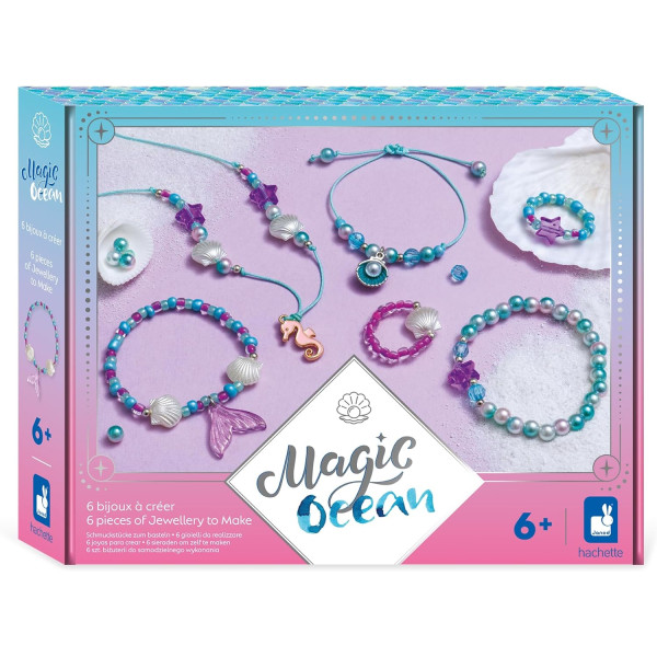photo-Kit loisir créatif - Création de bijoux - Sirène - Bracelet, collier - Dès 6 ans - Janod
