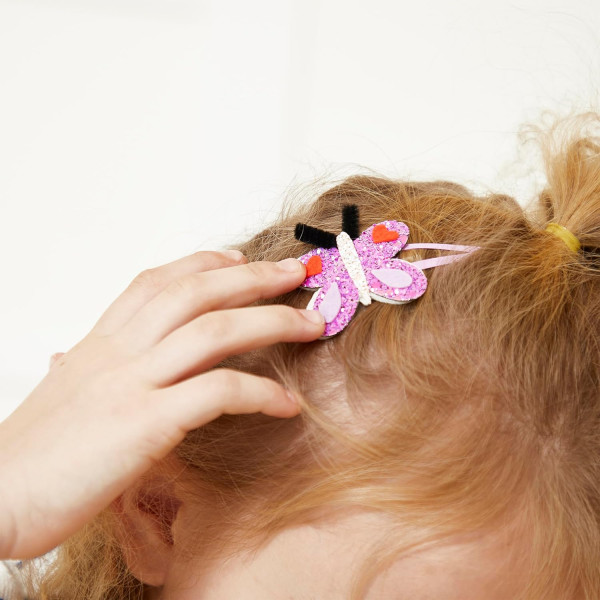 Kit loisirs créatifs - Création de 6 barrettes - Dès 5 ans - Activités créatives - Janod