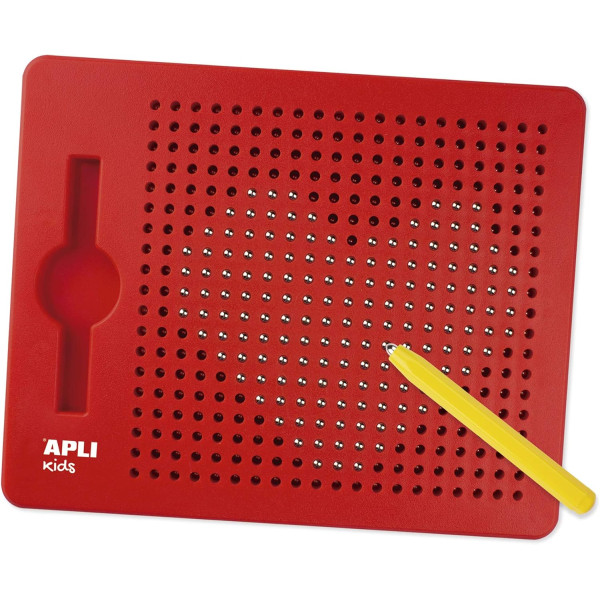 Tableau magnétique à billes - Pour enfant - Dès 5 ans - 18x22cm - Apli Kids