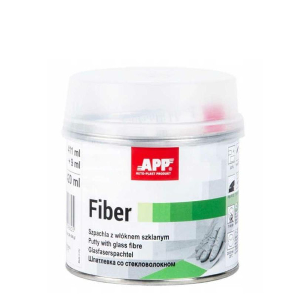 photo-Mastic polyester - Bi-composant - Avec fibre de verre - Acier, bois, béton, plastique - APP - 420ml