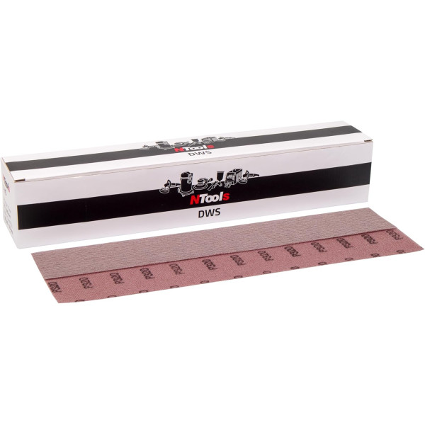 photo-Bandes abrasives pour ponceuse - 70x420mm - Grain P120 - 50 pièces - Ntools - APP
