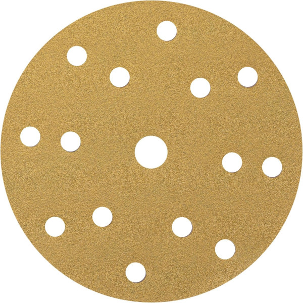 photo-Disque de ponçage - Abrasif - 150mm diamètre - Grain 120 - 10 pièces - Ntools HMF7