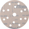 Disque de ponçage - Abrasif - 150mm diamètre - Grain 400 - 10 pièces - Ntools HMF7