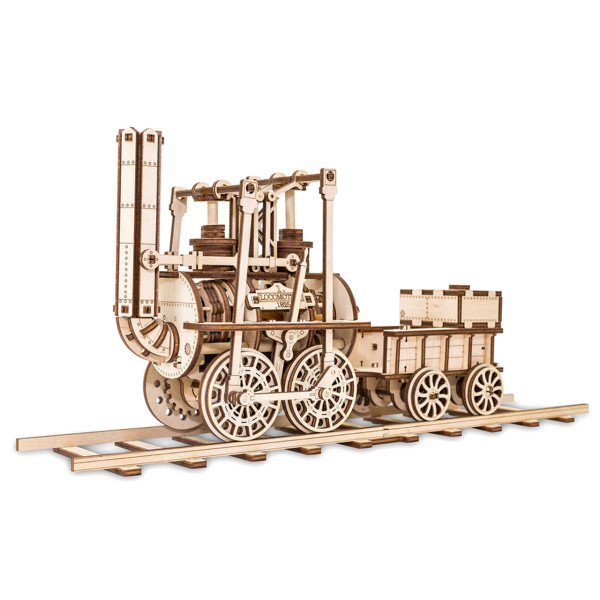 Modélisme - Maquette 3D - Locomotive - 325 pièces - Bois - Puzzle
