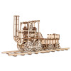 Modélisme - Maquette 3D - Locomotive - 325 pièces - Bois - Puzzle