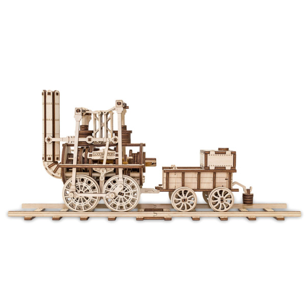 Modélisme - Maquette 3D - Locomotive - 325 pièces - Bois - Puzzle