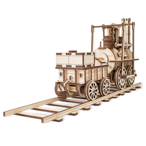 Modélisme - Maquette 3D - Locomotive - 325 pièces - Bois - Puzzle