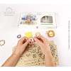Modélisme - Maquette 3D - Carrousel - Rotatif - 300 pièces - Bois - Puzzle
