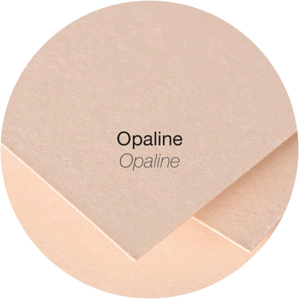 Cartes - 8,2x12,8cm - 210g - Pollen - Opaline - 25 unités - Clairefontaine
