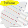 Feutres - Deux pointes - Pointe fine - 6 combinaisons de couleur - Online - 2 lines Pen