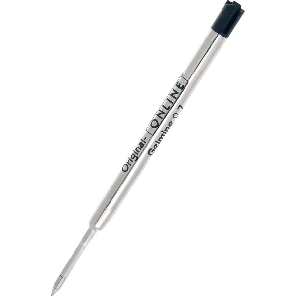photo-Recharge pour stylo encre gel - Noir - Trait moyen 0,7mm - Standard - Online