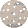 Disque de ponçage - Abrasif - 150mm diamètre - Grain 320 - 10 pièces - Ntools HMF7