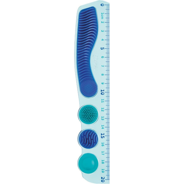 Set règle + taille-crayons + gomme + embout relaxant - Pour les DYS - Maped