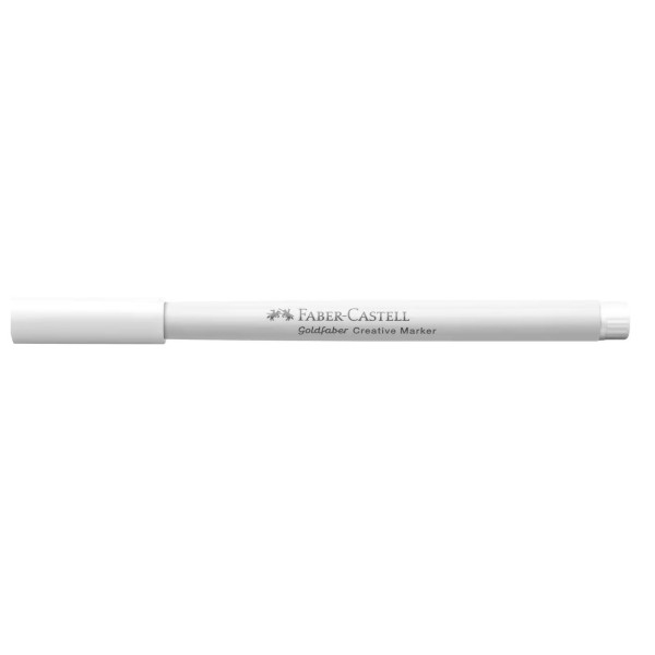 photo-Feutre - Blanc - 501 - Indélébile - Pointe 1,5mm - Tous supports - Faber-Castell Goldfaber creative marker