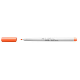 Feutre - Orange - 513 - Indélébile - Pointe 1,5mm - Tous supports - Faber-Castell Goldfaber creative marker